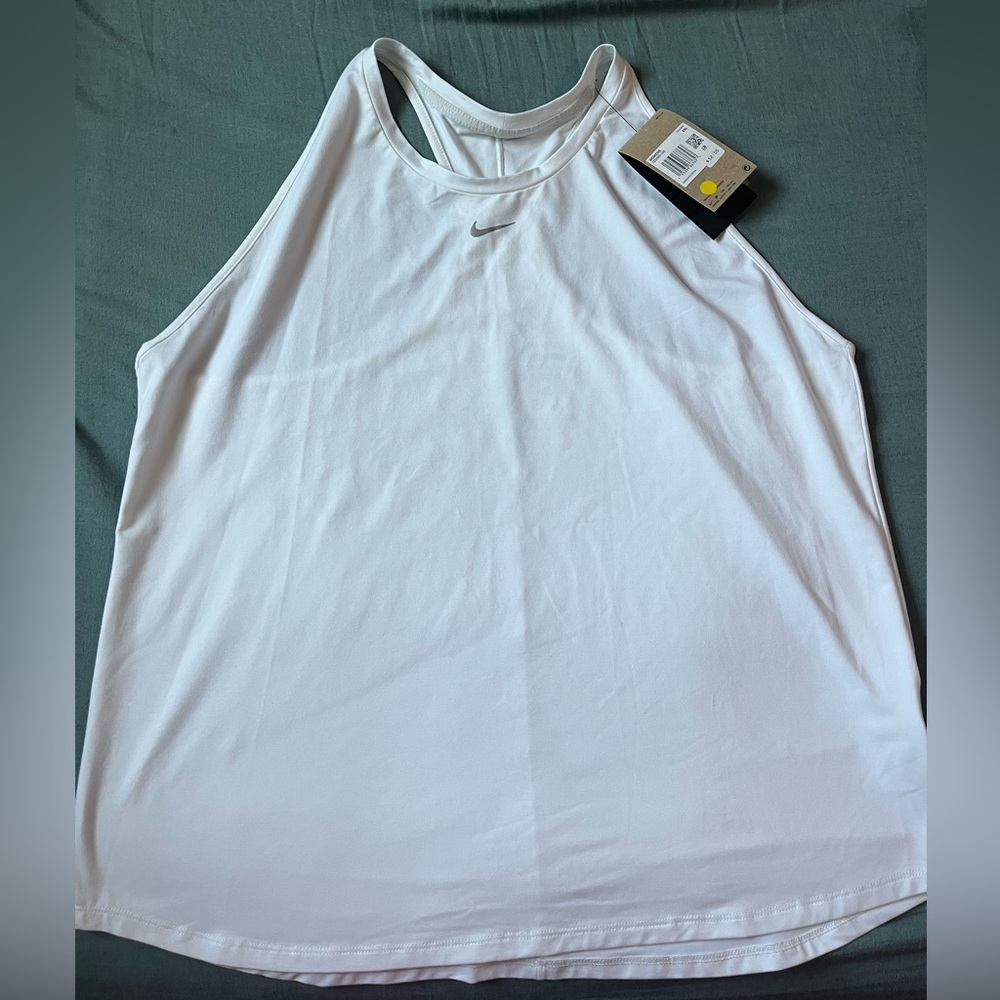 NWT Nike White Racerback athletic tank top size XXL